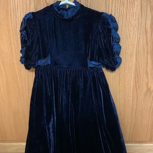 Gorgeous velvet custom made dress